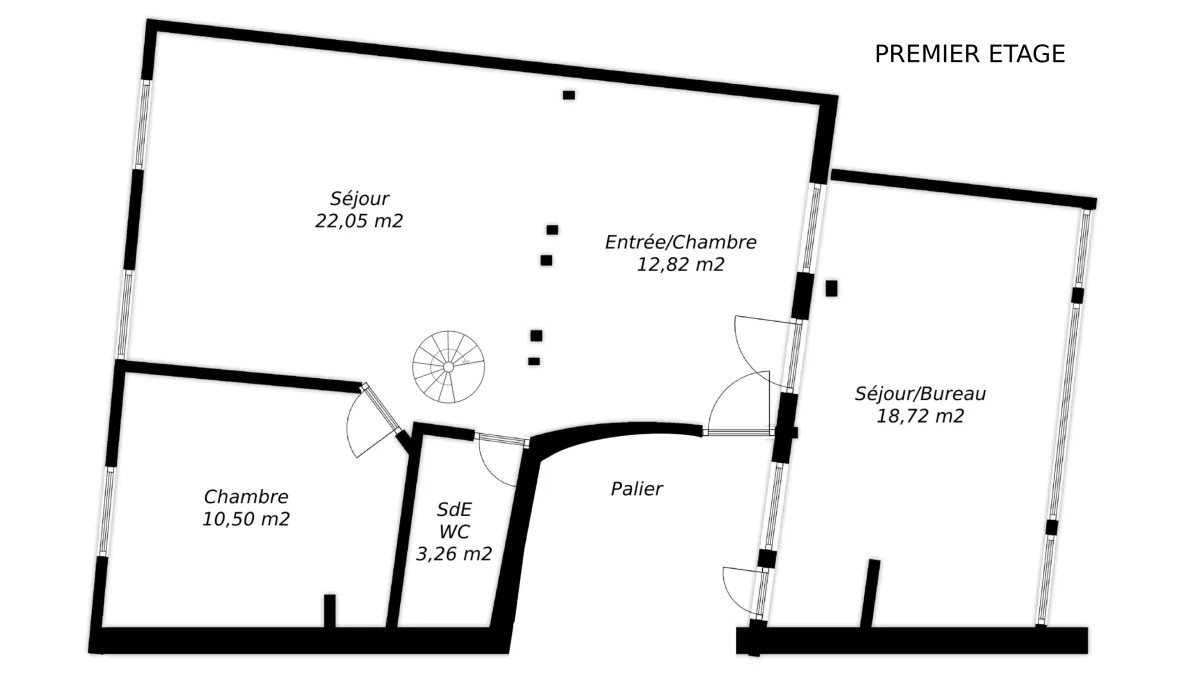 Appartement de 113.0 m² à Paris