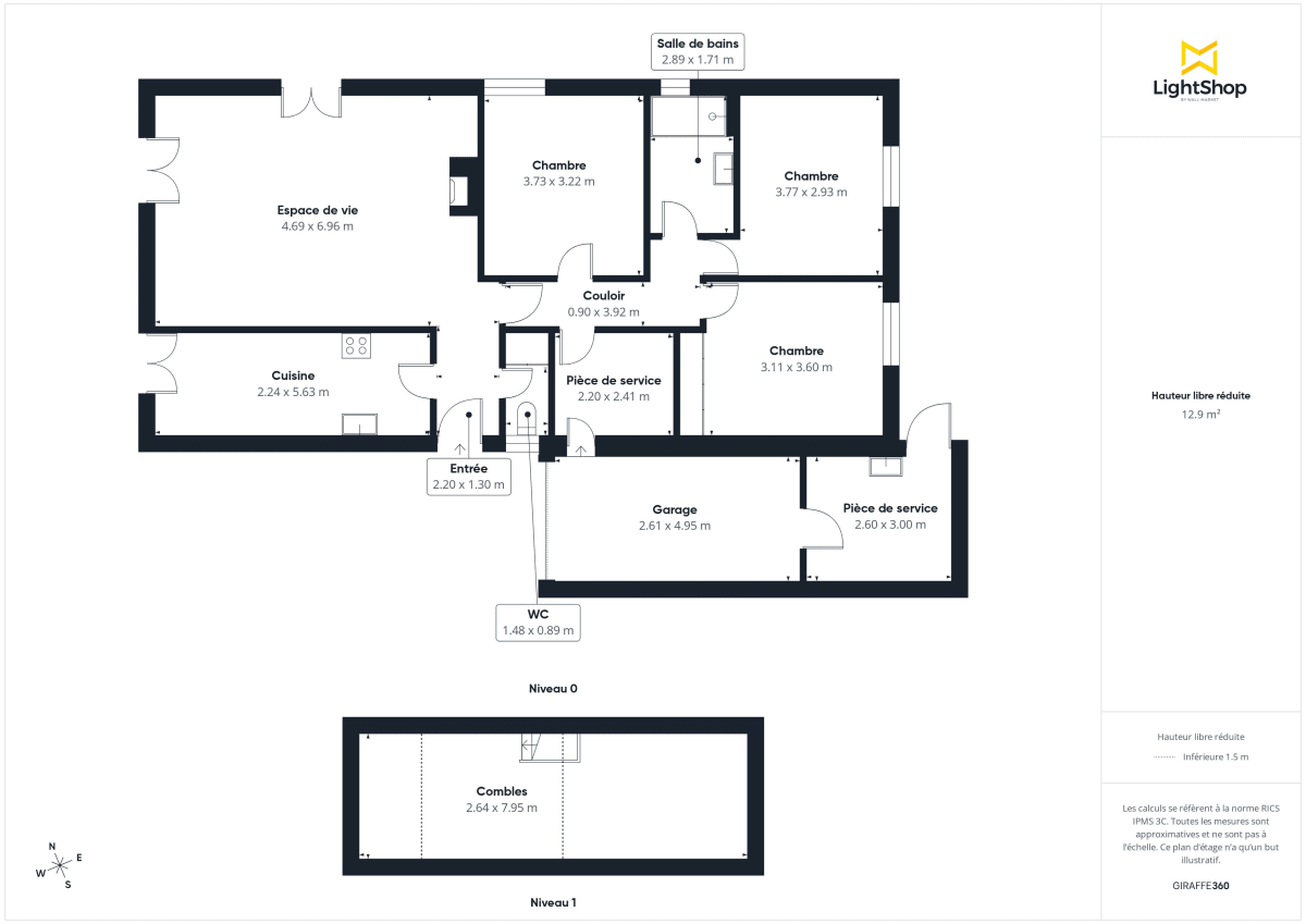 Maison de 106.14 m² à Le Pian-Médoc
