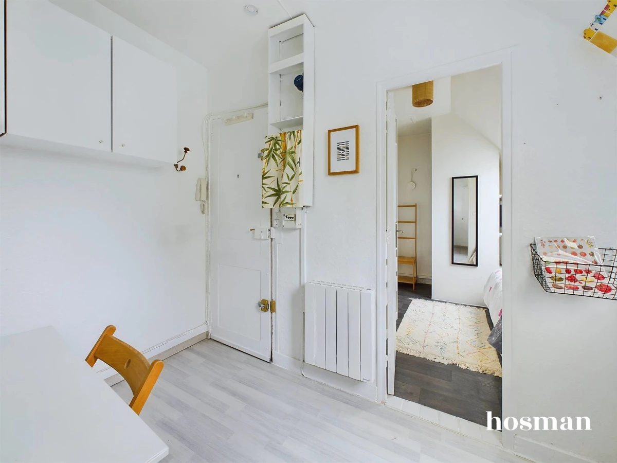 Appartement de 16.5 m² à Paris