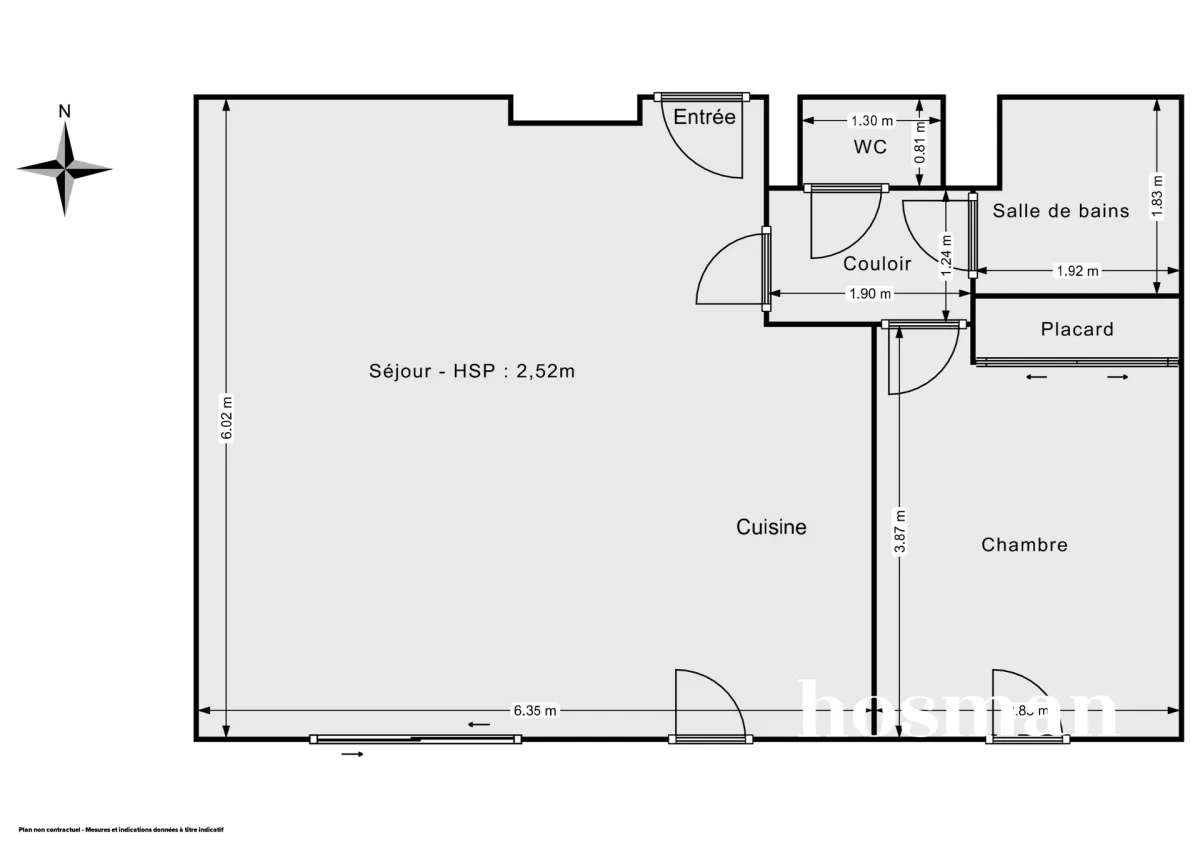 Appartement de 51.01 m² à Décines-Charpieu