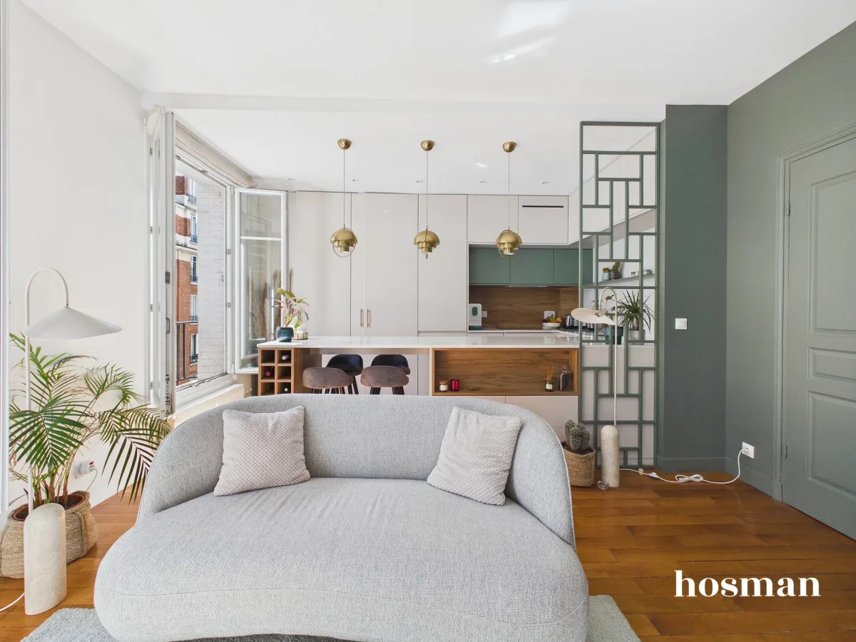 Appartement de 43.76 m² à Paris