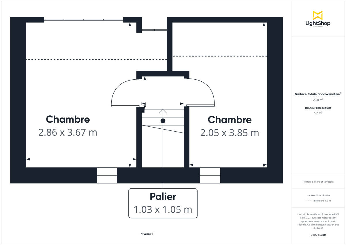 Maison de 98.0 m² à Mérignac