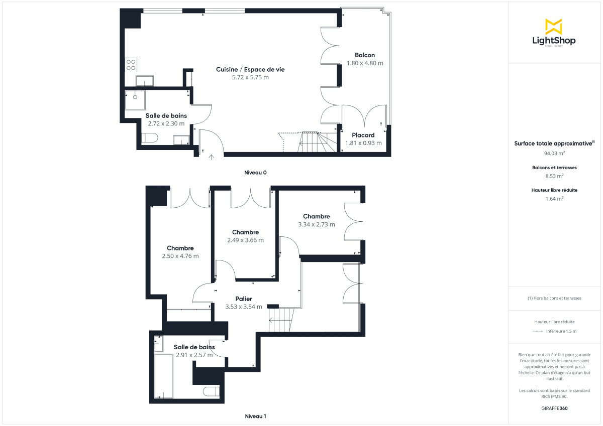 Appartement de 90.0 m² à Asnières-sur-Seine