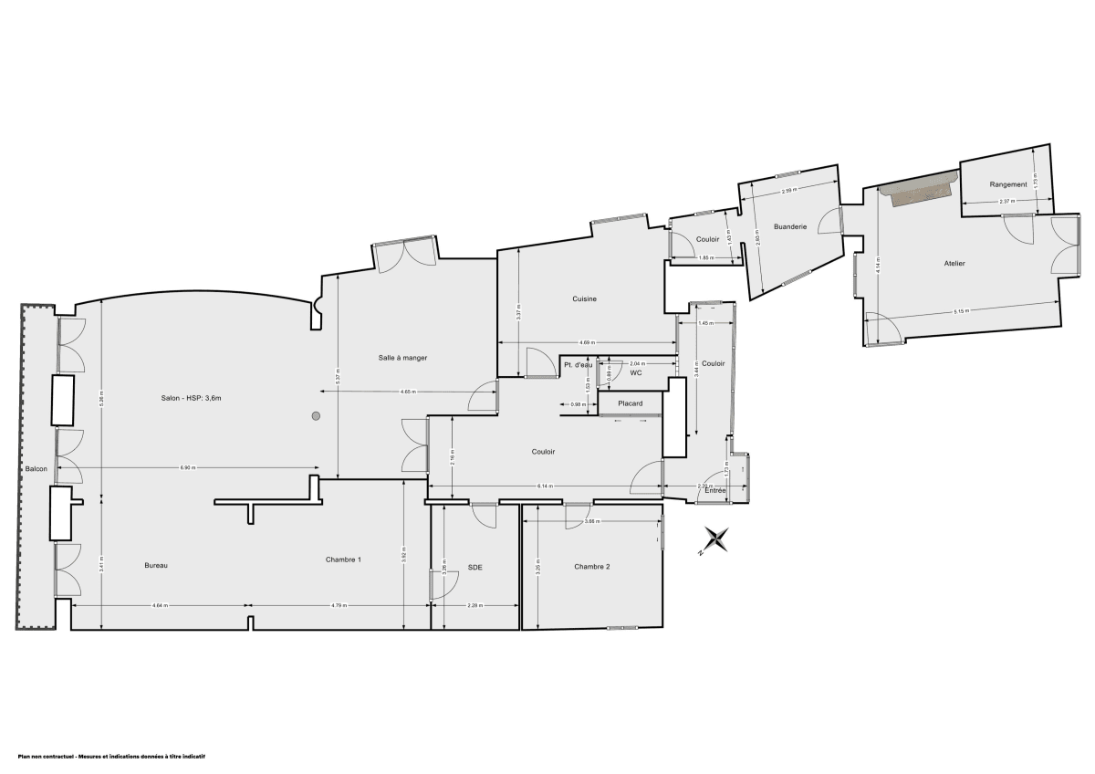 Appartement de 169.0 m² à Nantes