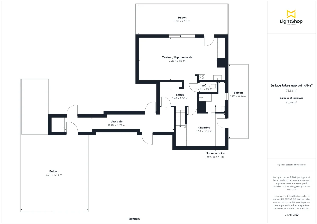 Appartement de 108.0 m² à Lyon
