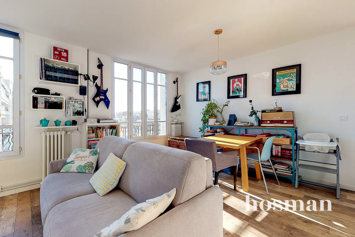 Bel Appartement - 3 pièces 58 m² - Rue Georges Sorel (Boulogne-Billancourt)