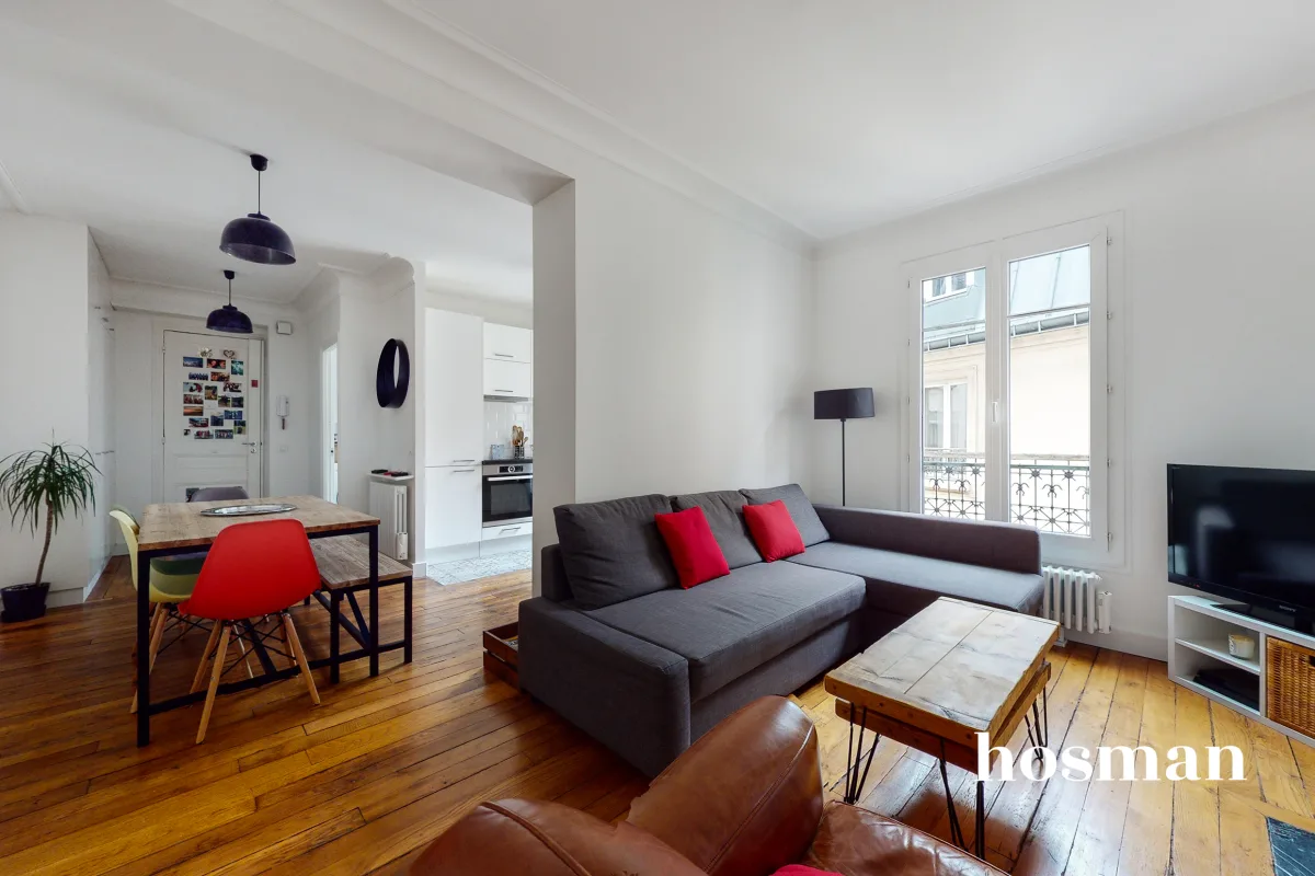 Appartement de 45.85 m² à Paris