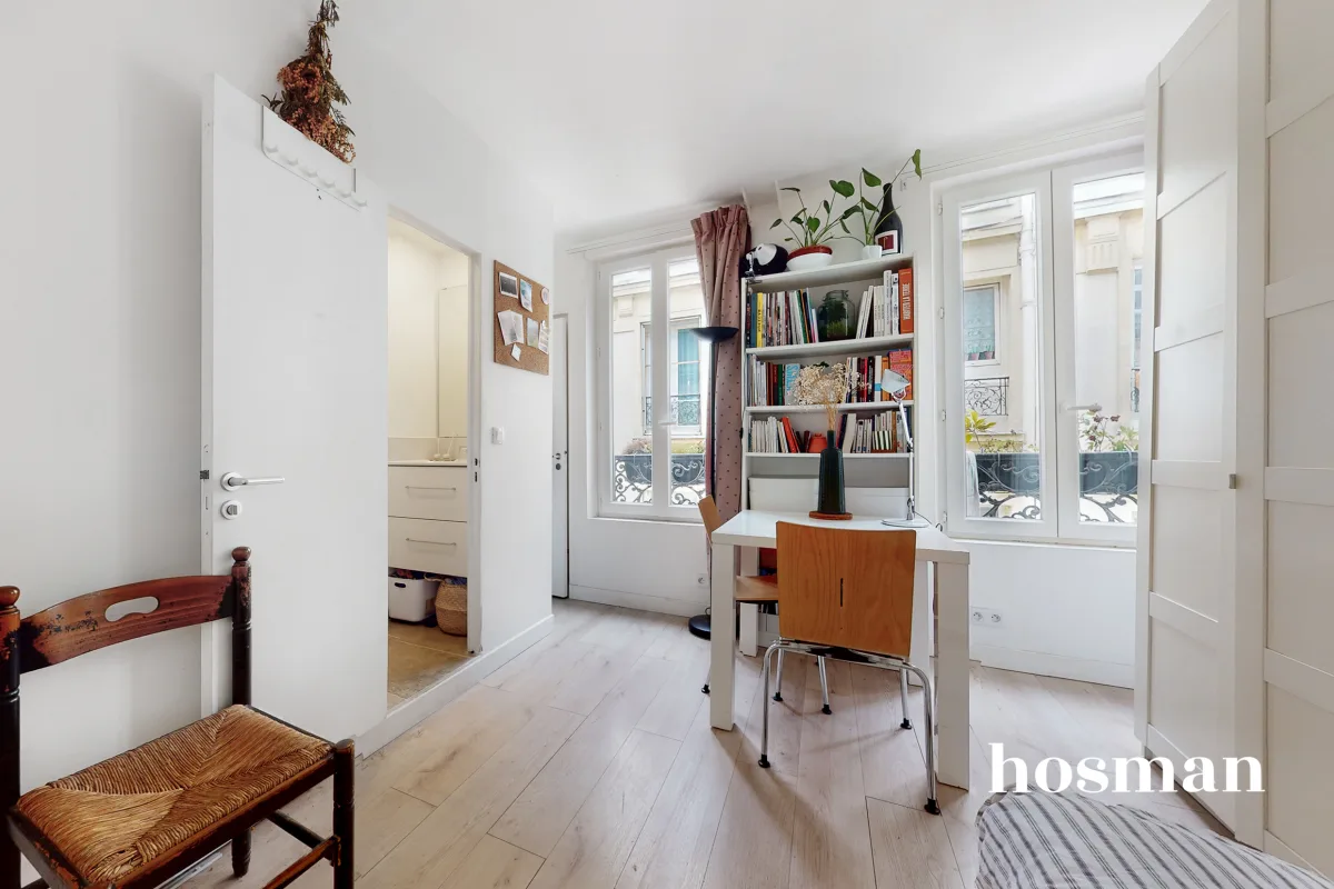 Appartement de 16.8 m² à Paris