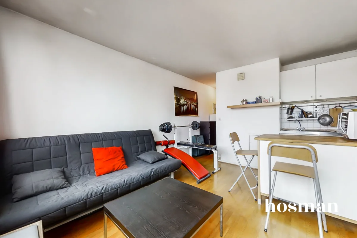 Appartement de 23.71 m² à Paris