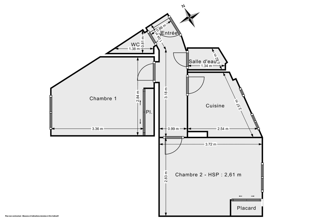 Appartement de 32.0 m² à Boulogne-Billancourt