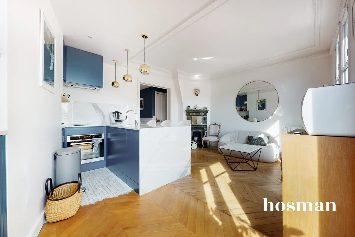 Appartement de 56.75 m² à Paris