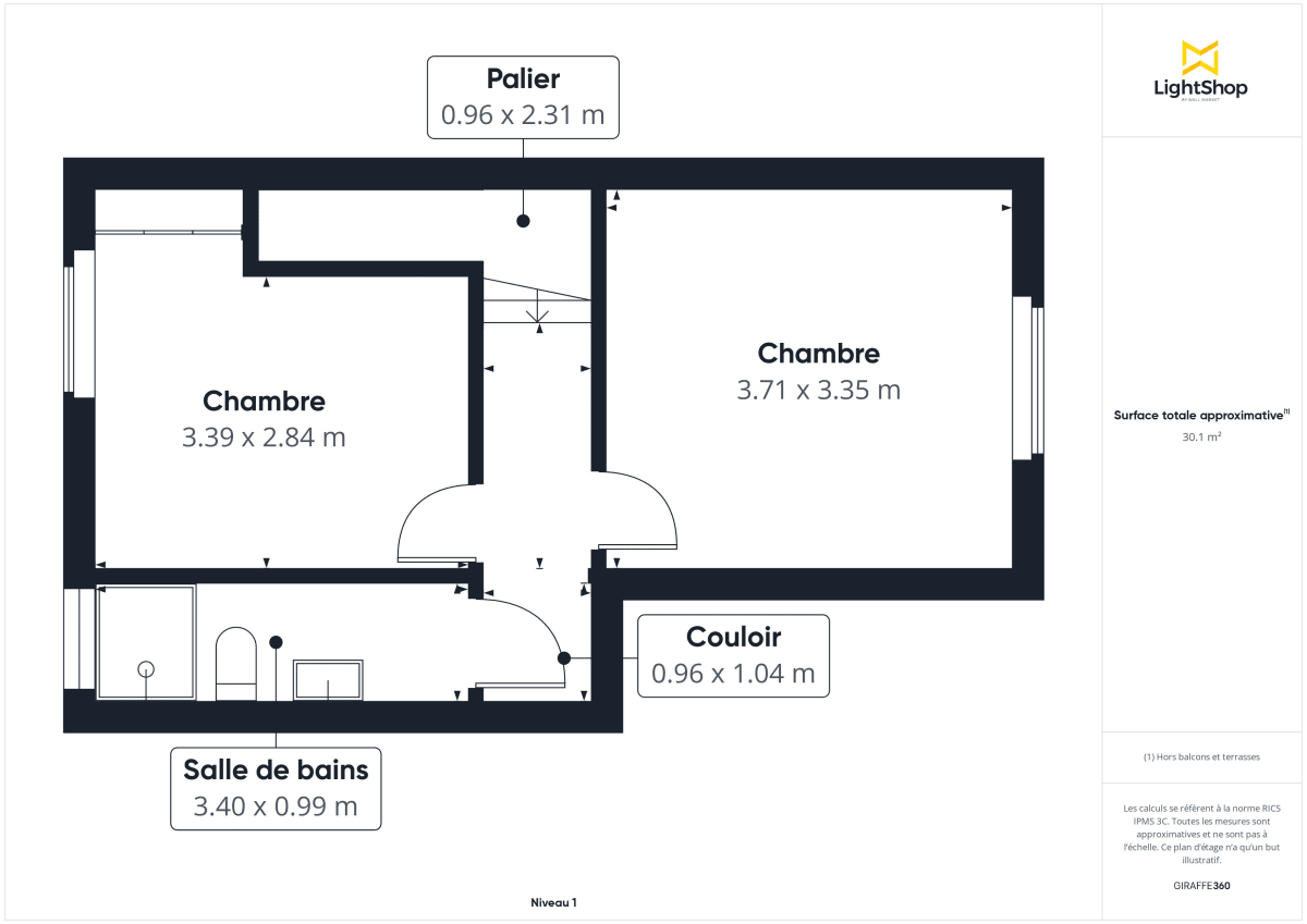Appartement de 83.0 m² à Nantes
