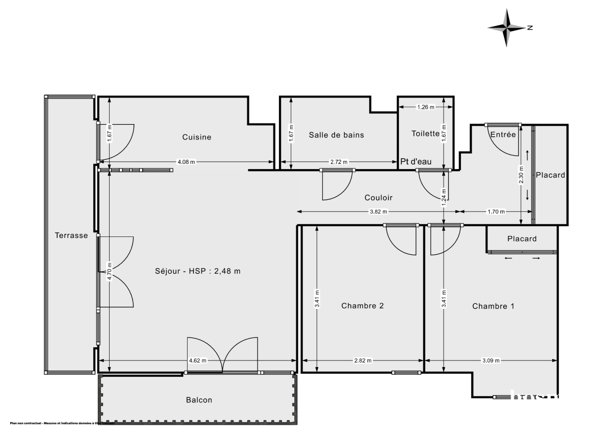 Appartement de 67.0 m² à Sèvres