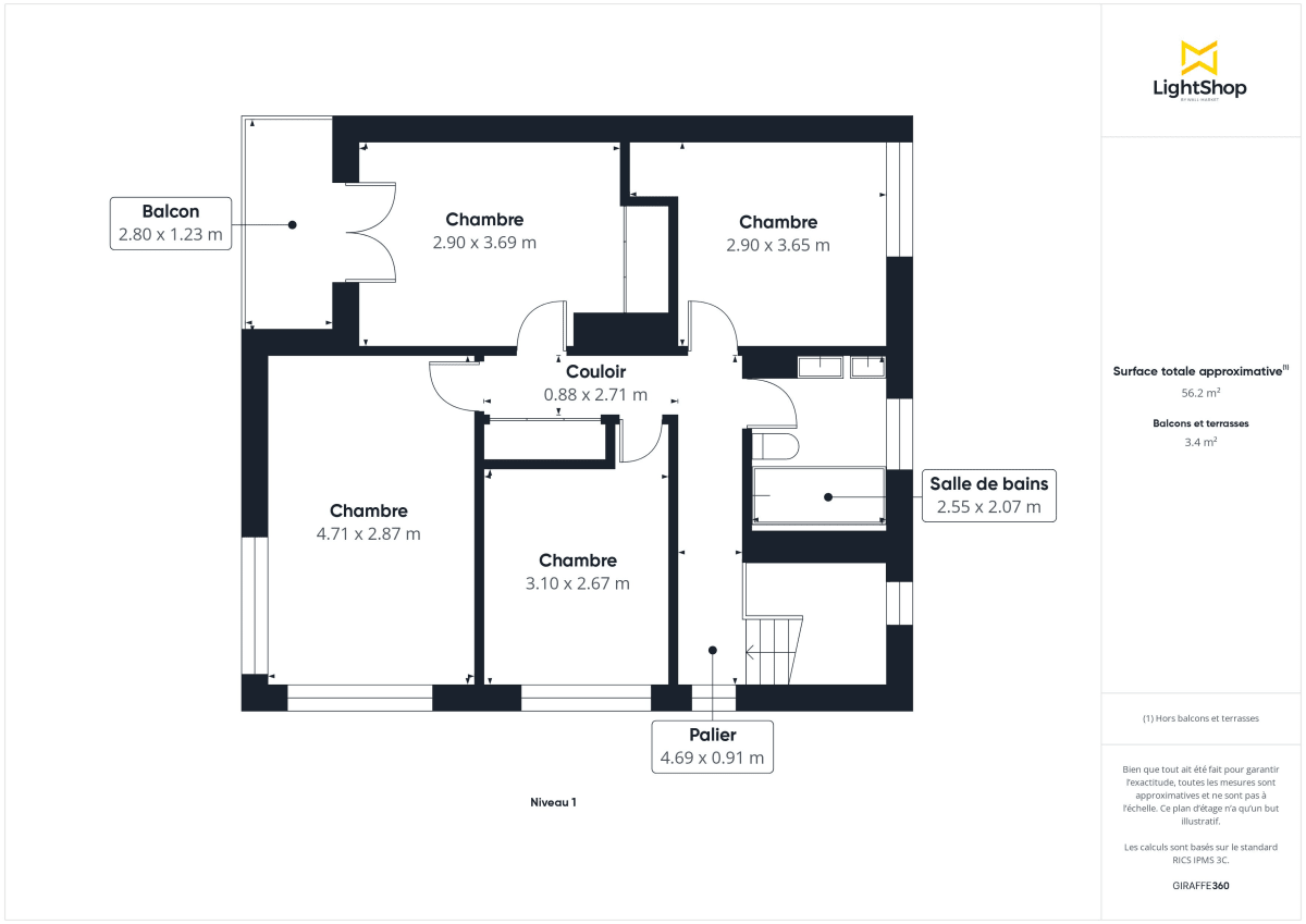 Maison de 125.0 m² à Mérignac