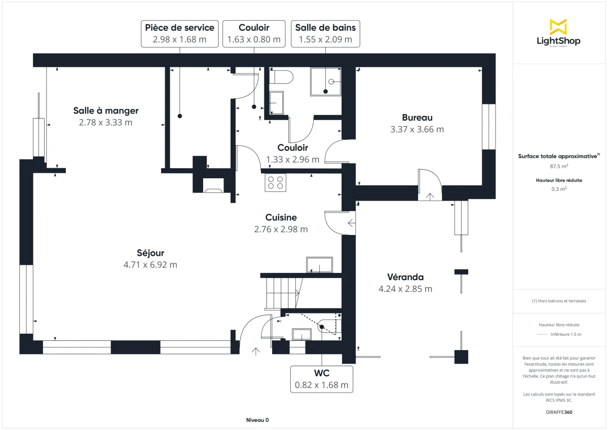 Maison de 125.0 m² à Mérignac
