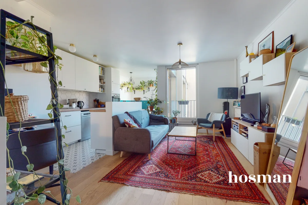 Appartement de 48.3 m² à Paris