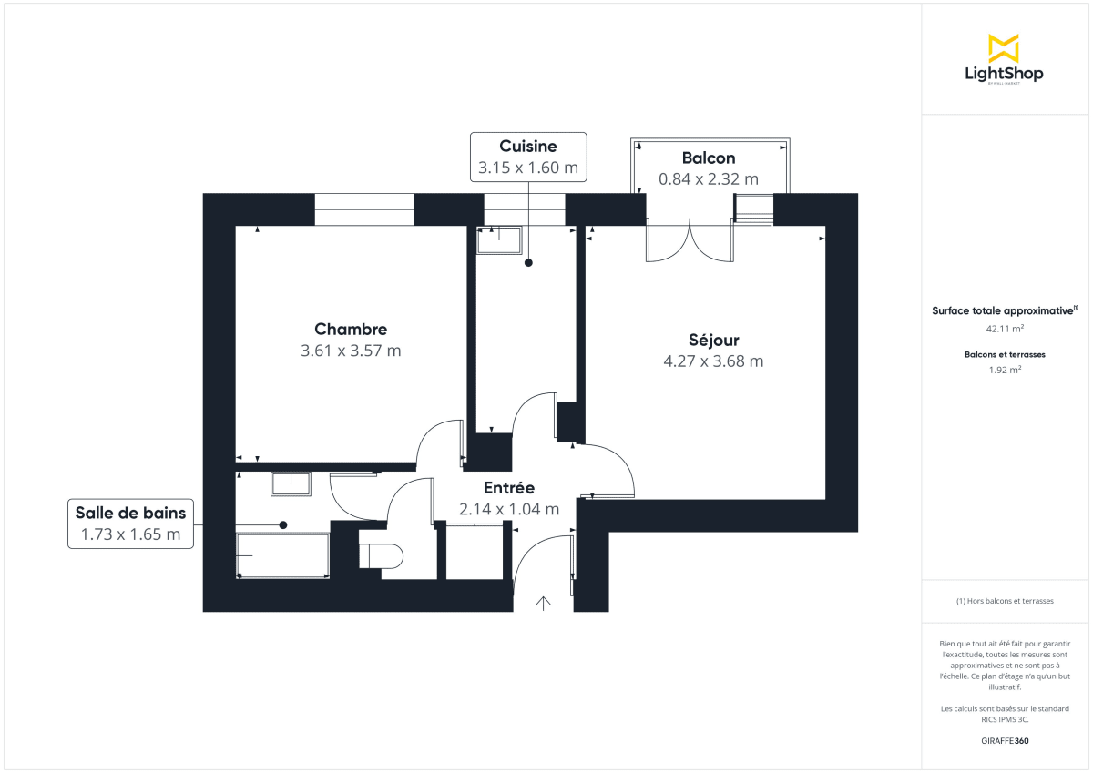 Appartement de 43.0 m² à Saint-Maur-des-Fossés