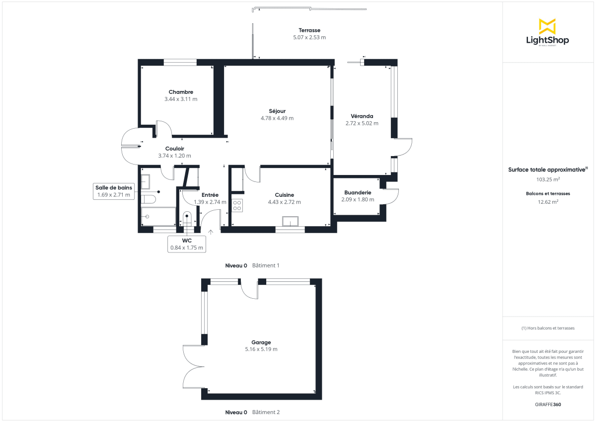 Maison de 74.0 m² à Eysines