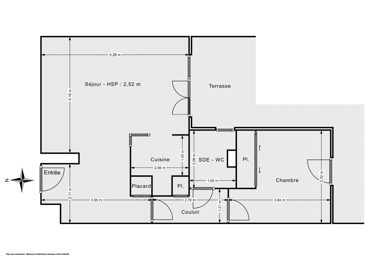 Appartement de 50.5 m² à Arcueil