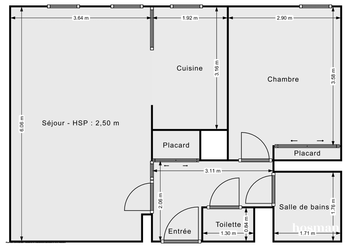 Appartement de 48.58 m² à Deuil-la-Barre
