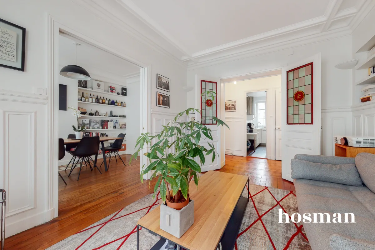 Appartement de 57.6 m² à Paris