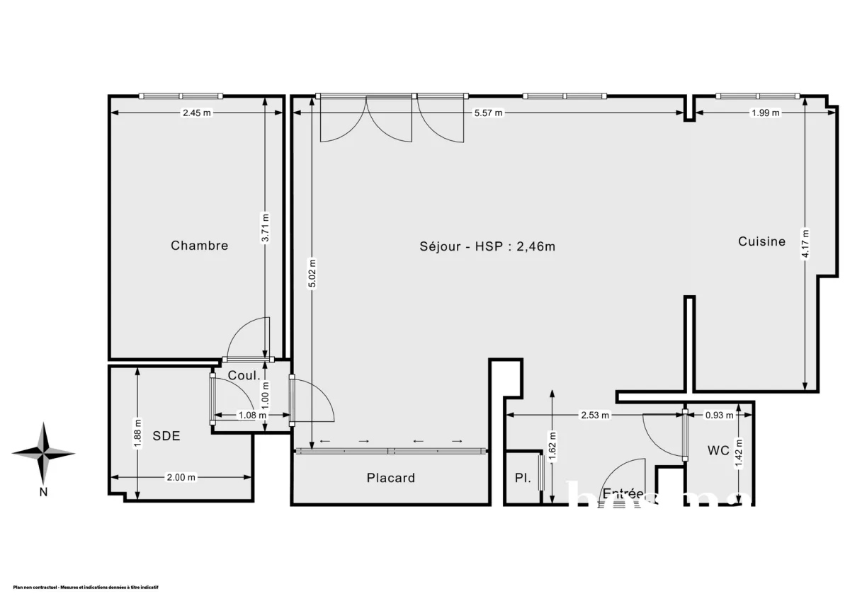 Appartement de 54.5 m² à Le Kremlin-Bicêtre