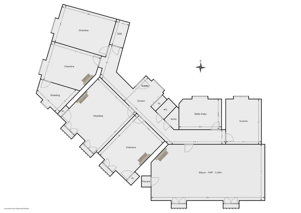 Appartement de 150.08 m² à Nantes
