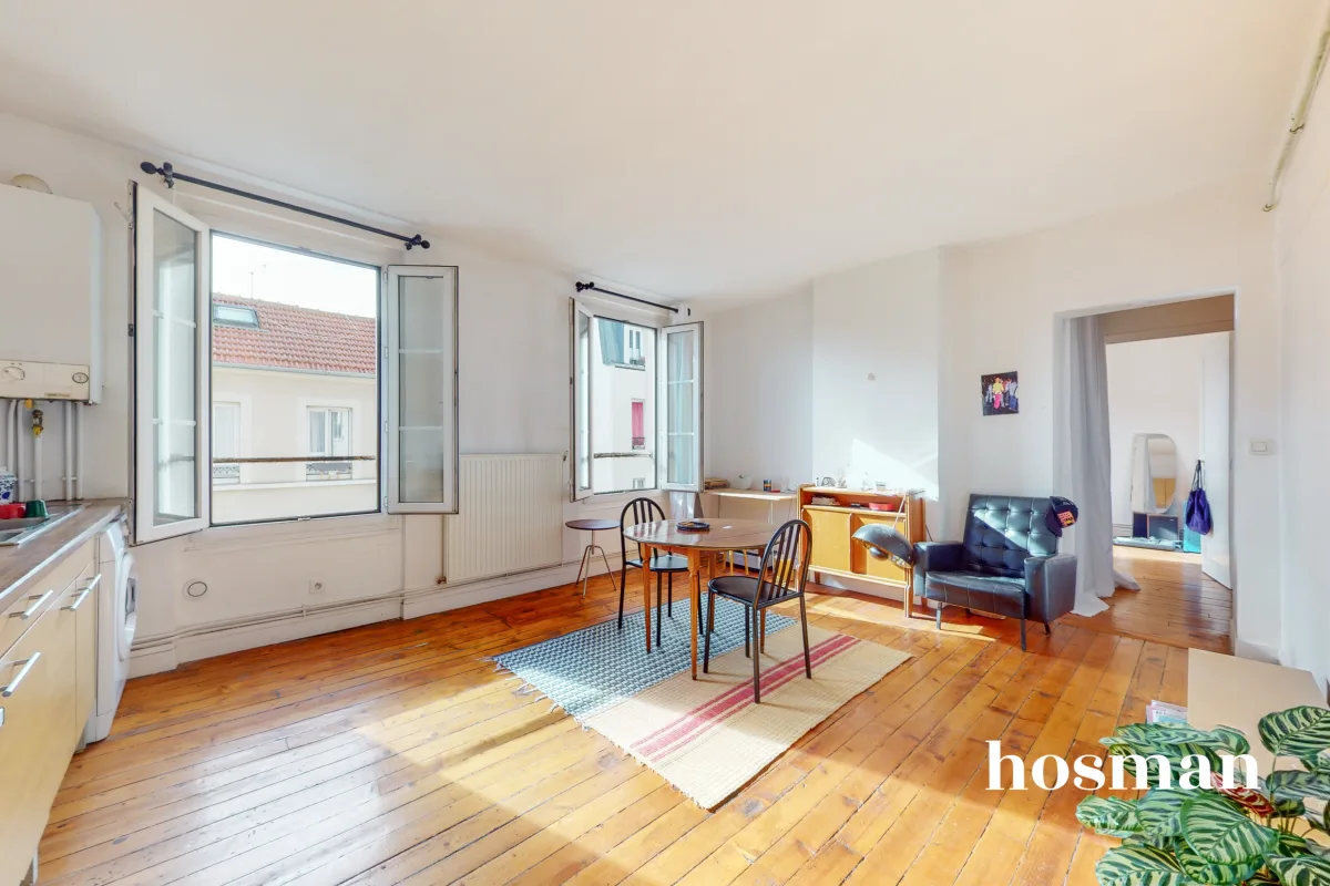 Appartement de 47.66 m² à Pantin