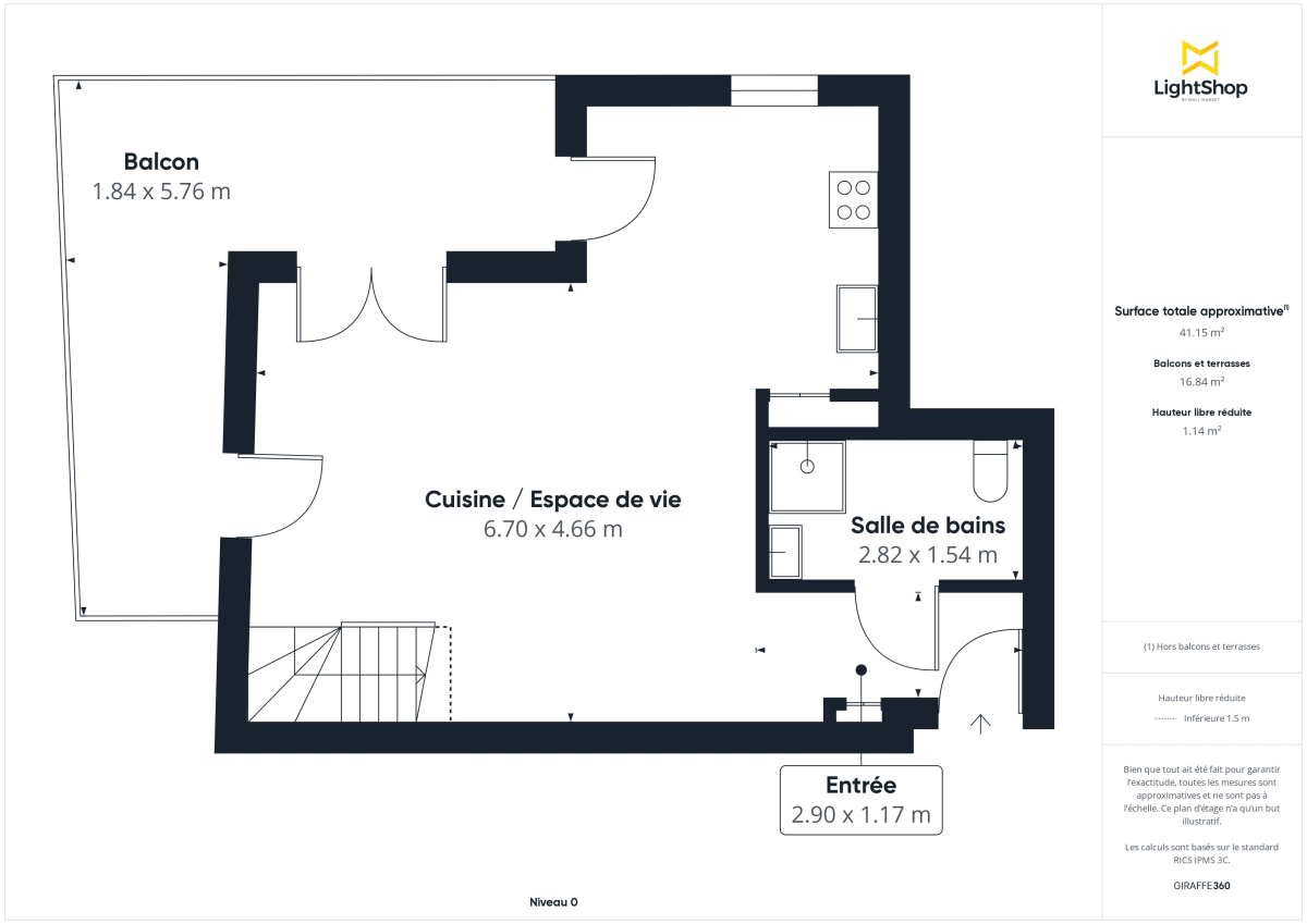 Appartement de 89.0 m² à Bordeaux