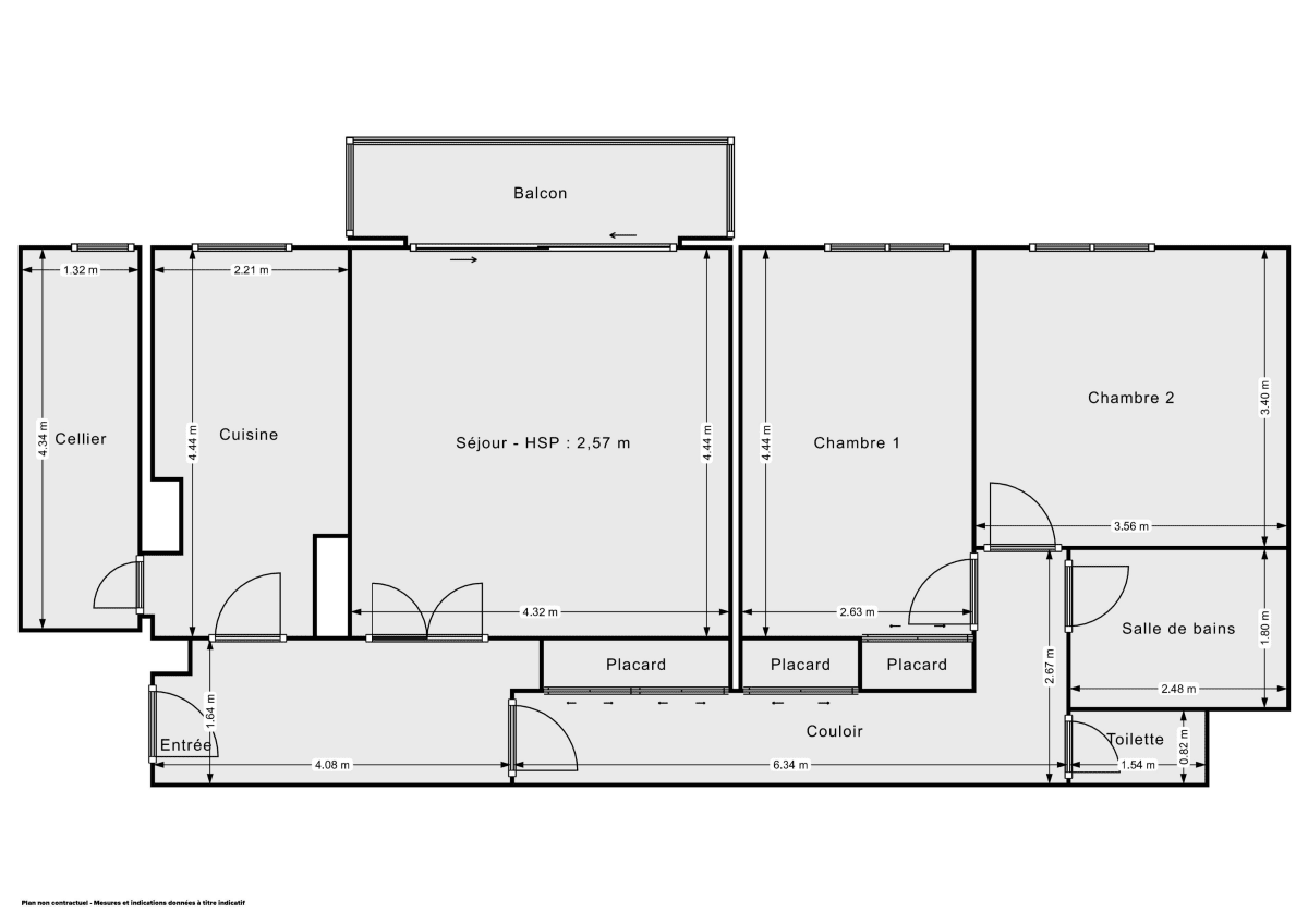 Appartement de 77.0 m² à Bordeaux