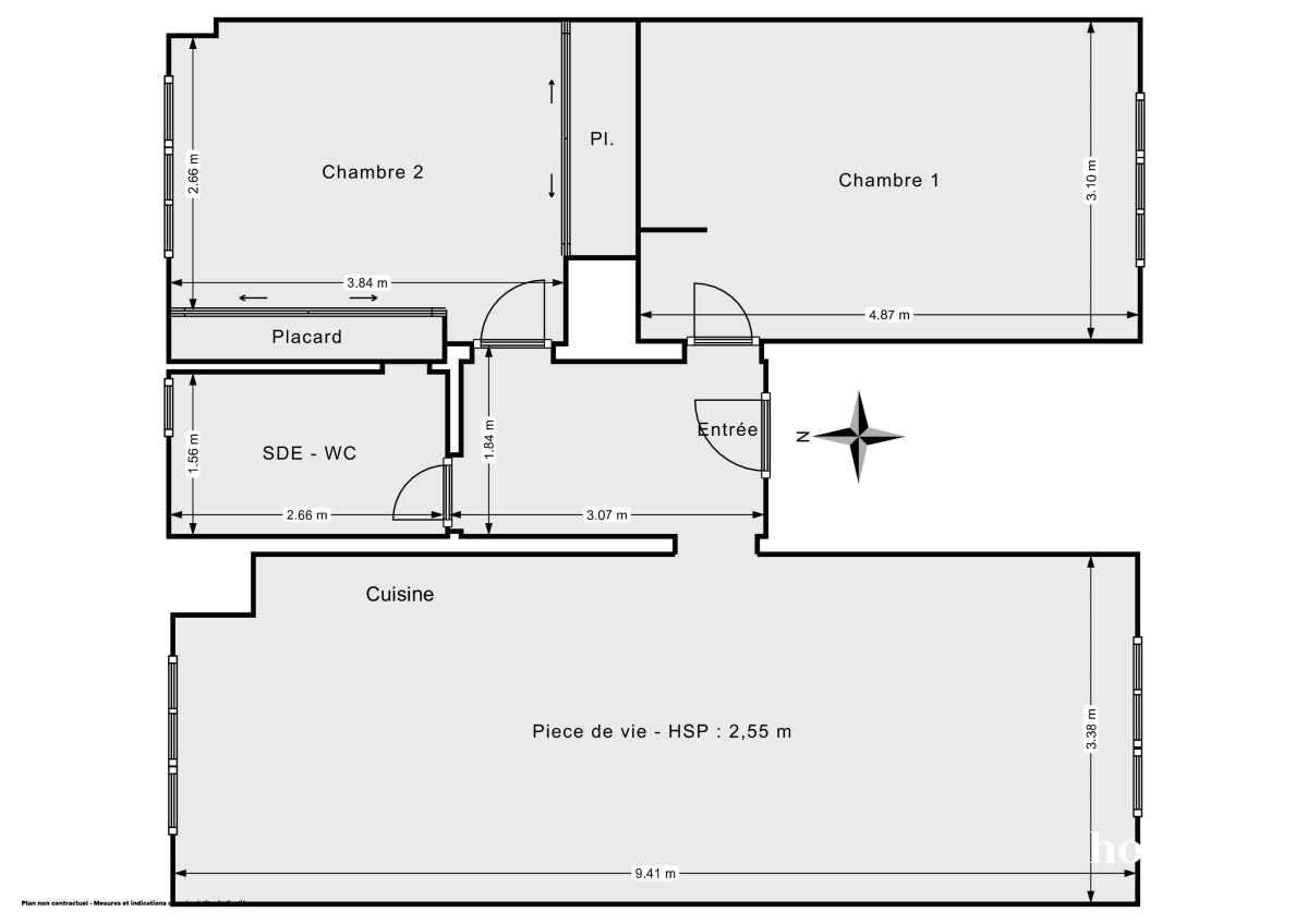 Appartement de 71.25 m² à Nantes