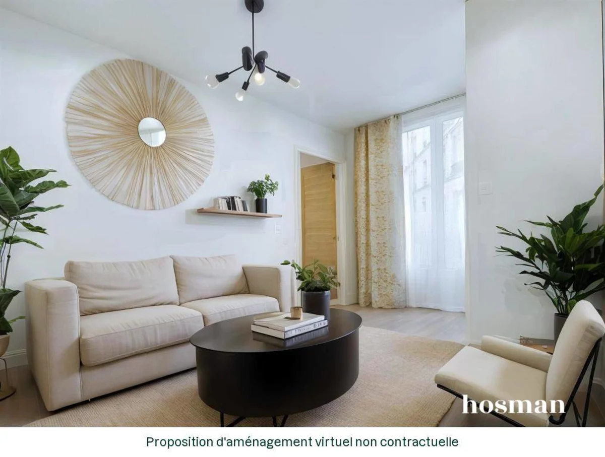 Appartement de 27.59 m² à Paris