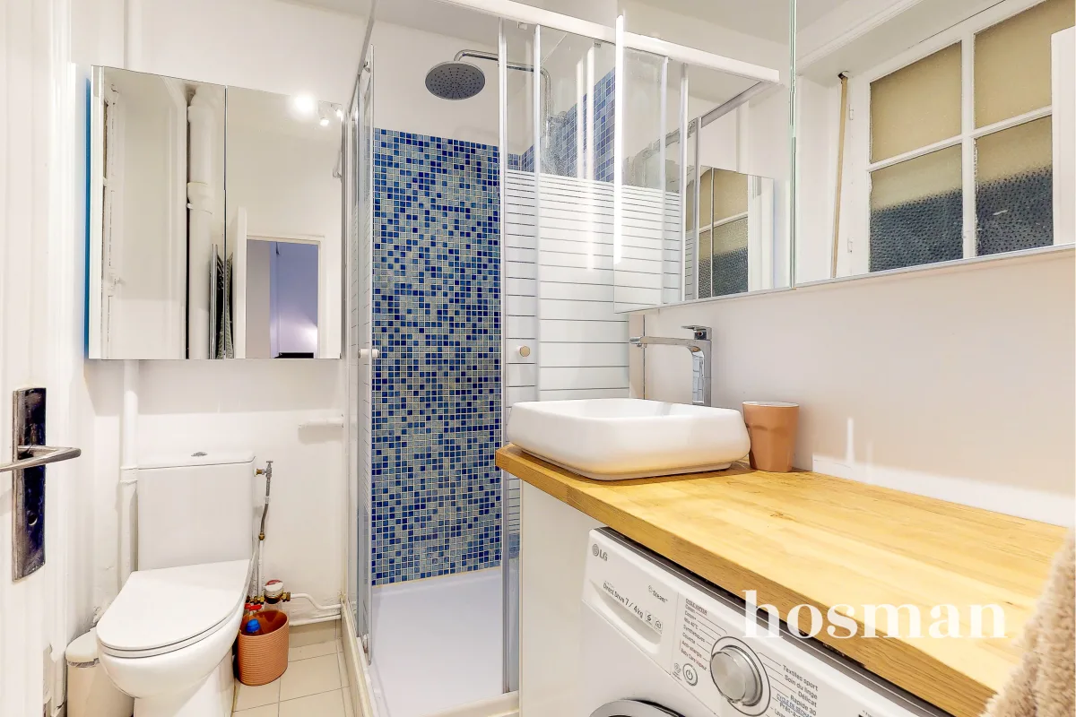 Appartement de 29.61 m² à Paris