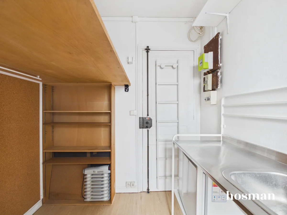 Appartement de 6.34 m² à Paris