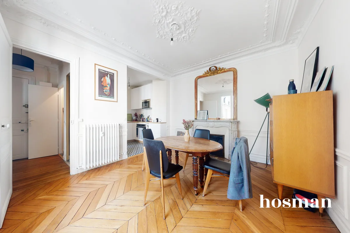 Appartement de 55.98 m² à Paris