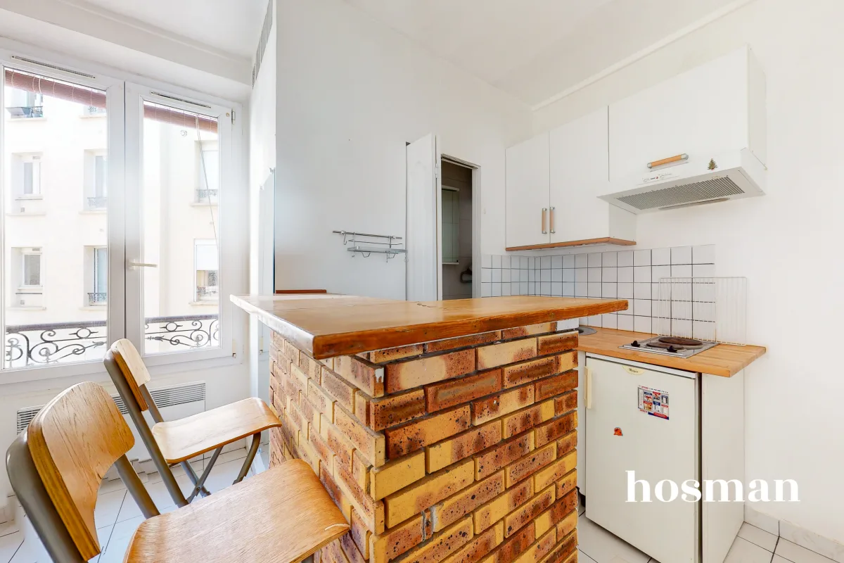 Appartement 2 pièces d'une surface carrez de 24m2 - Rue Victor Hugo