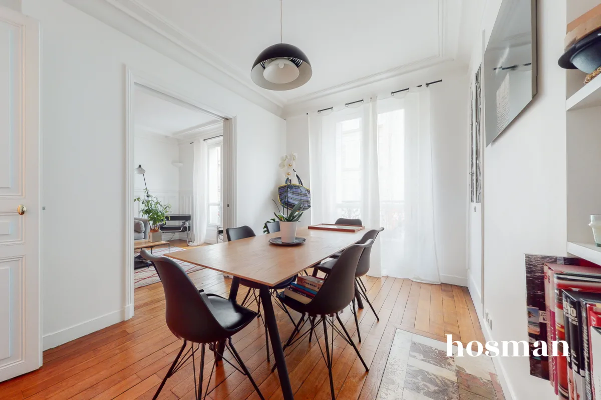 Appartement de 57.6 m² à Paris