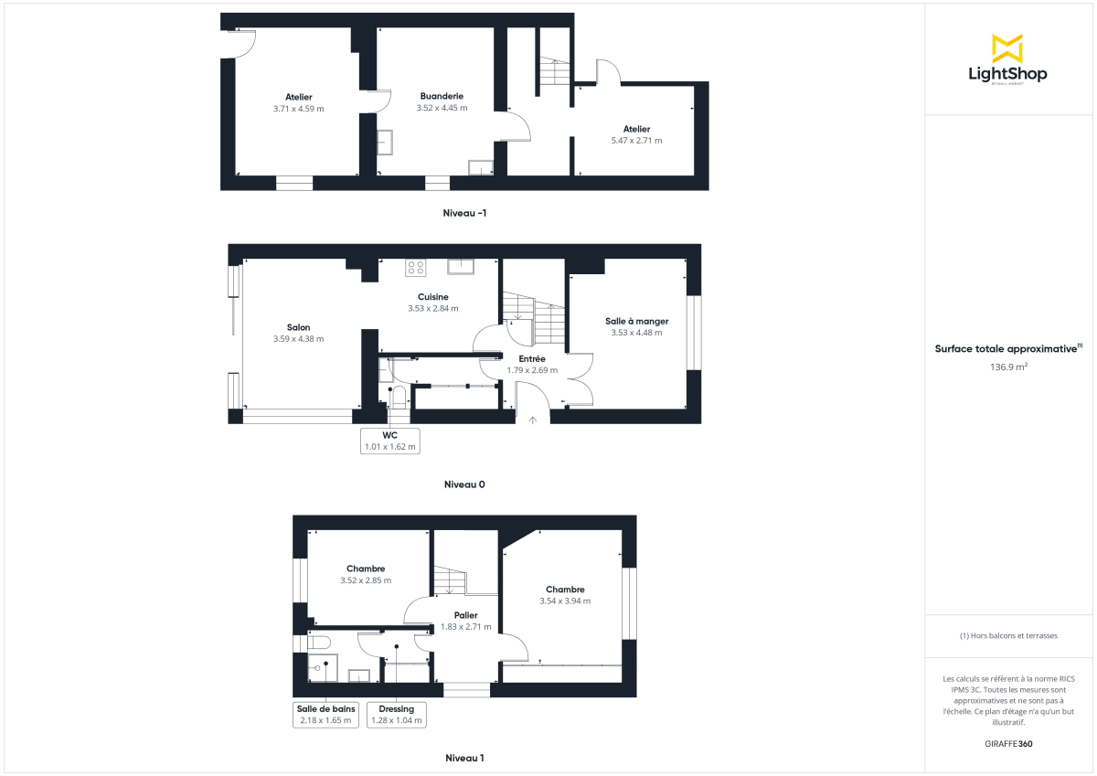 Maison de 90.0 m² à Houilles