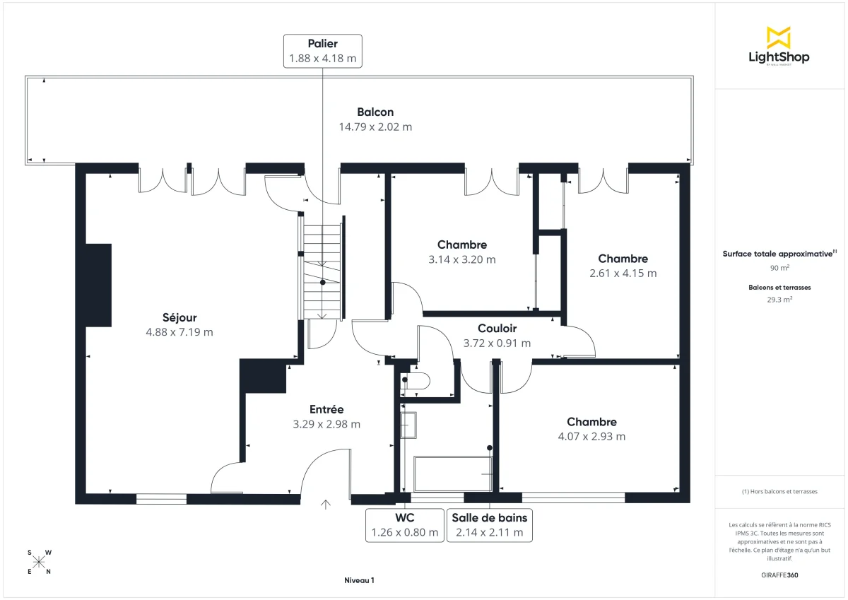 Maison de 165.72 m² à Orvault