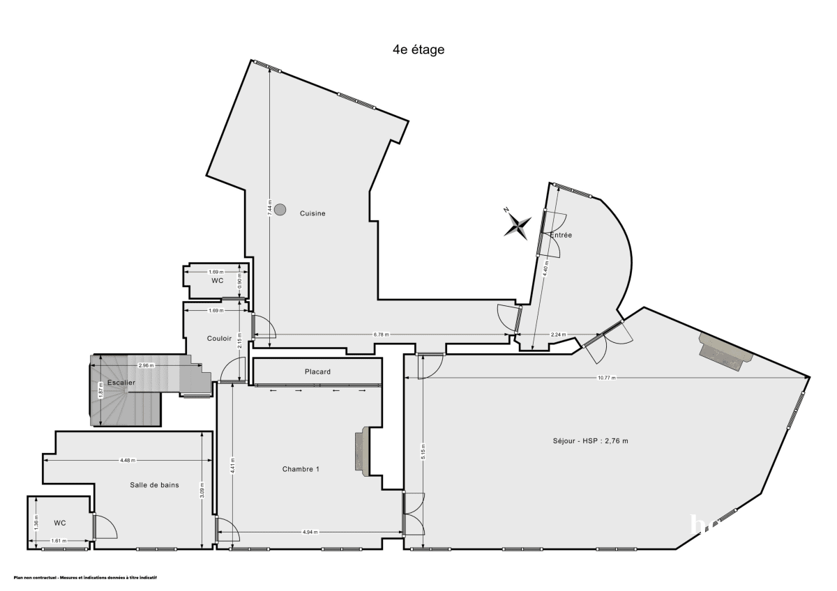 Appartement de 180.0 m² à Paris