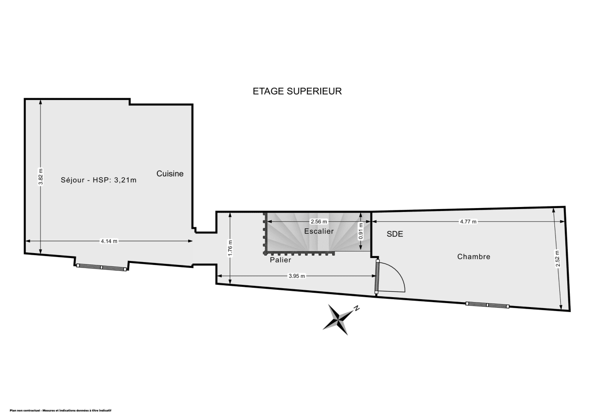 Appartement de 33.67 m² à Nantes