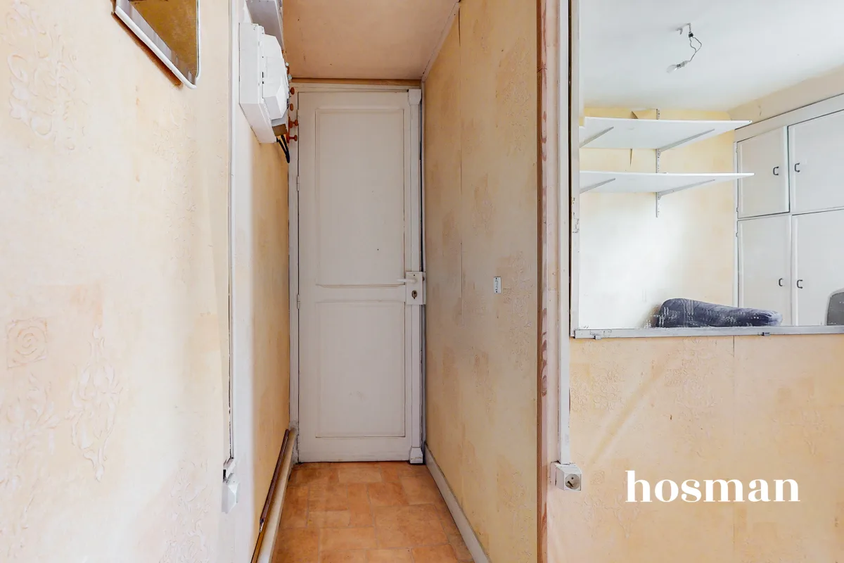 Appartement de 9.11 m² à Paris