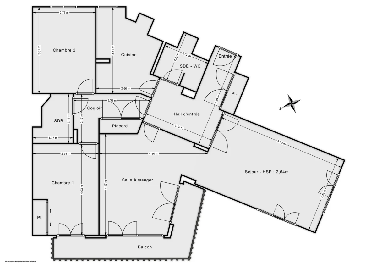 Appartement de 92.0 m² à Montrouge