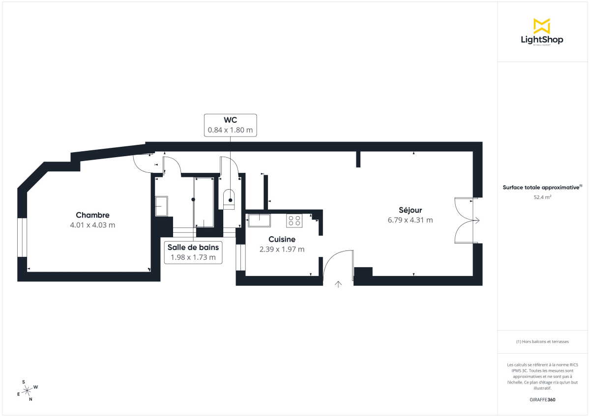 Appartement de 53.0 m² à Vanves