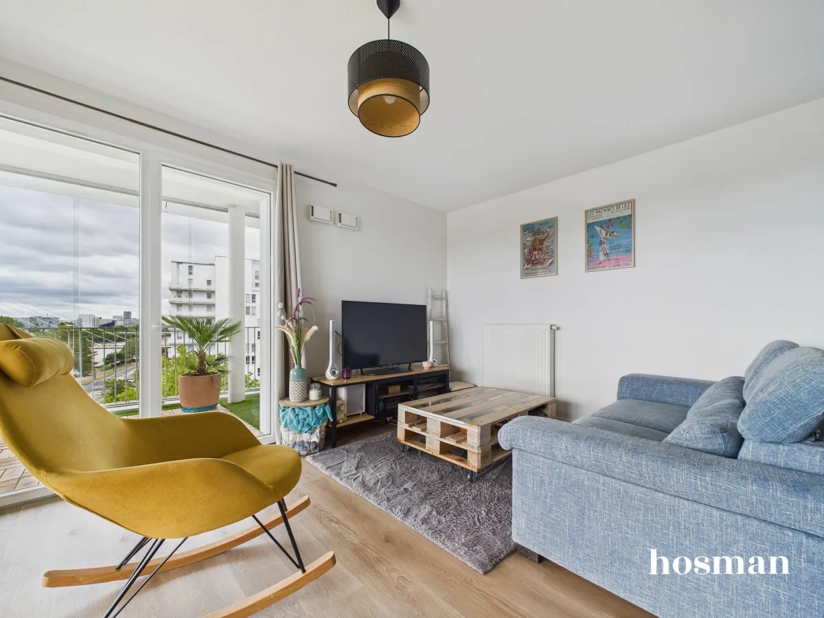 Appartement de 61.58 m² à Nantes