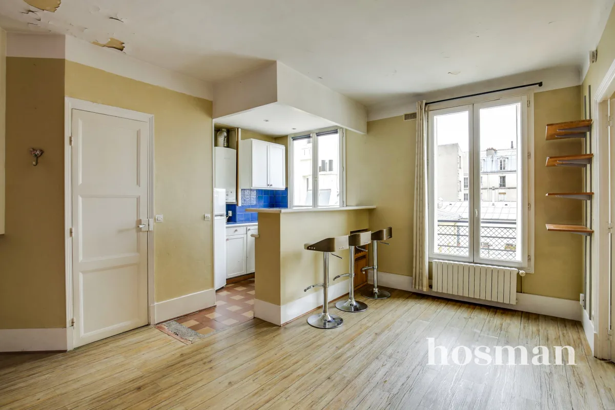 Appartement de 34.5 m² à Paris