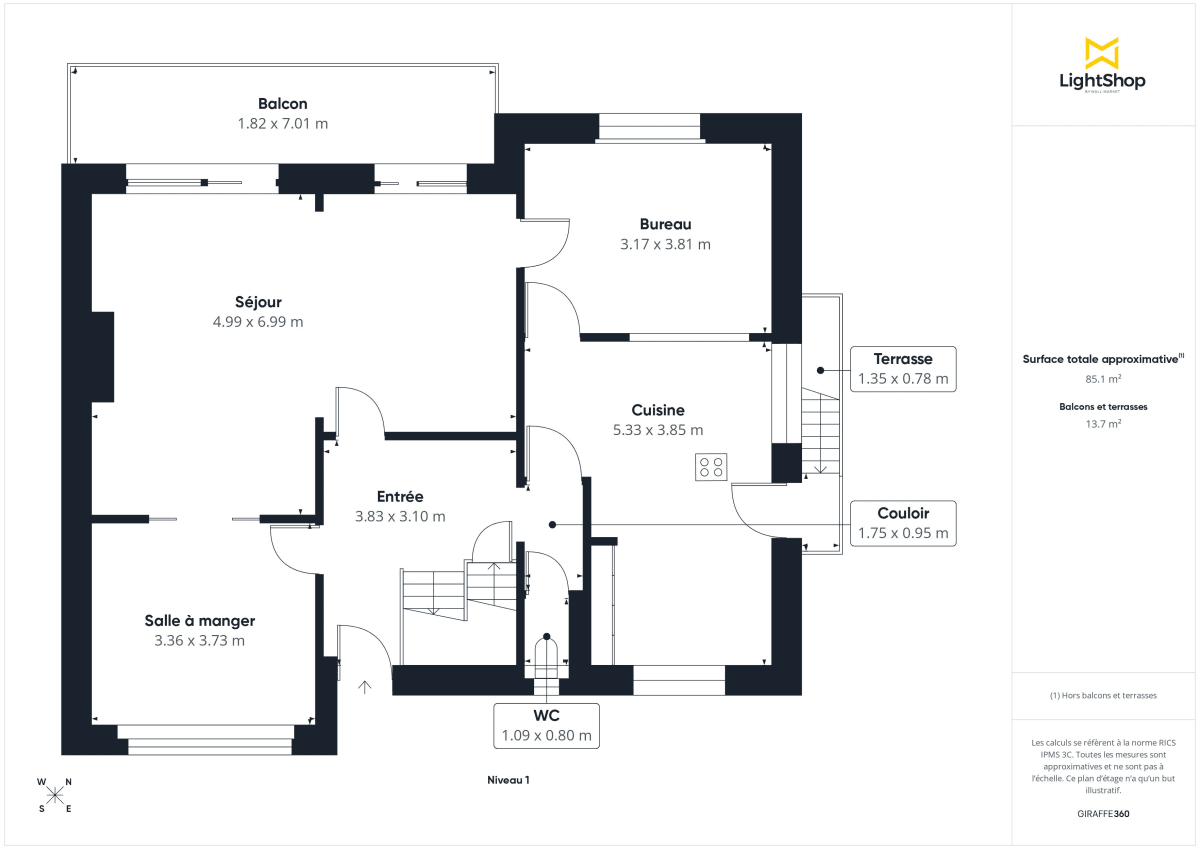 Maison de 185.46 m² à Nantes