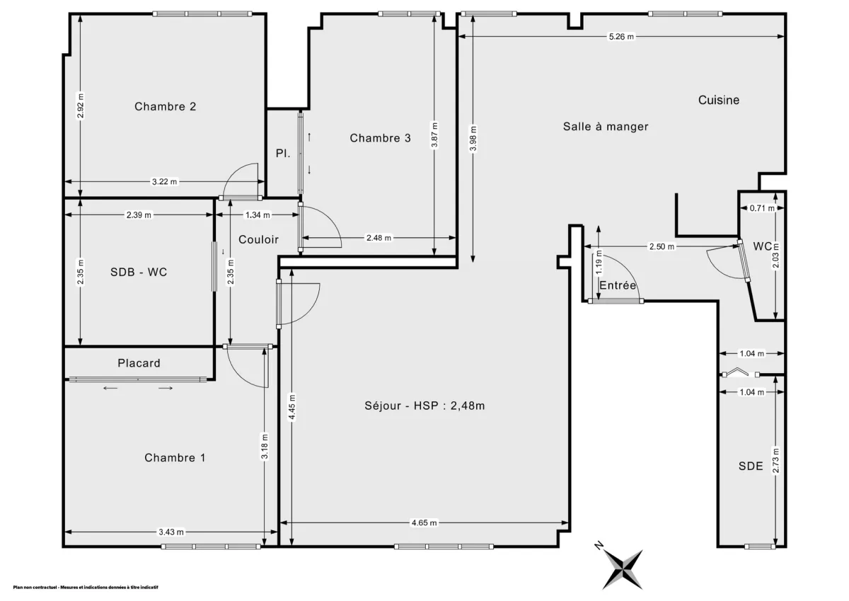 Appartement de 86.0 m² à Issy-les-Moulineaux