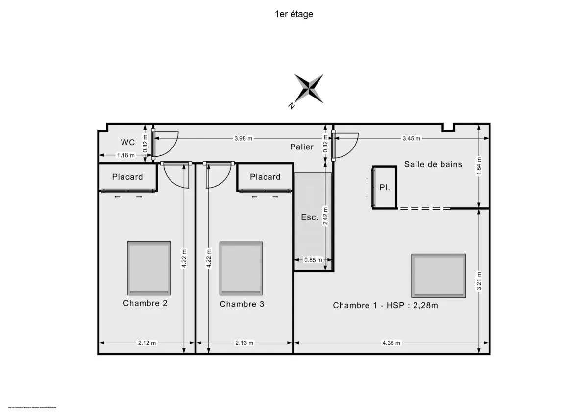 Duplex de 85.54 m² à Marseille