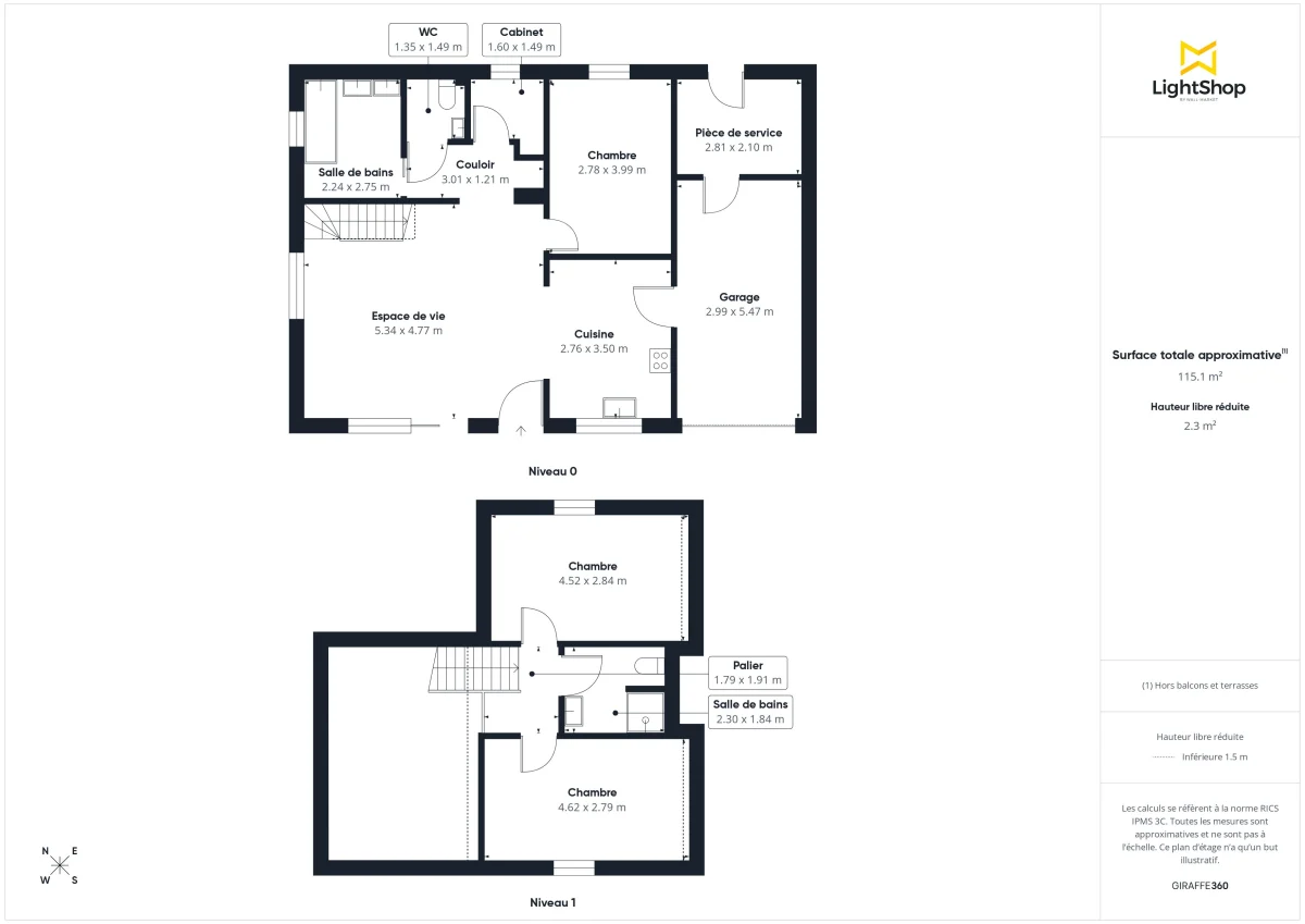 Maison de 95.52 m² à Vertou